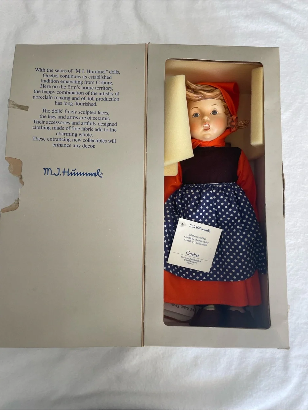 Goebel collectible girl